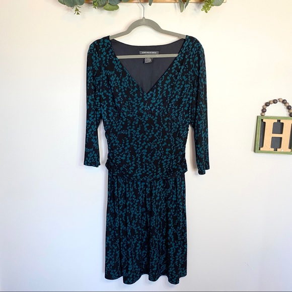 Jones Wear Dress Pattern Midi Dress